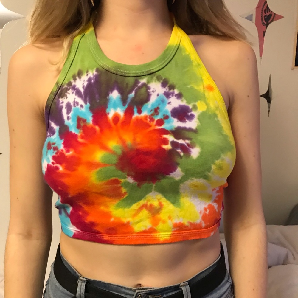 Handmade Tie Dye Halter Top